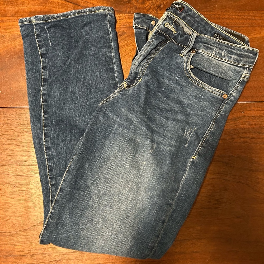 Dear John Jeans Blair Cuffed High-Rise Straight Leg - Size 27